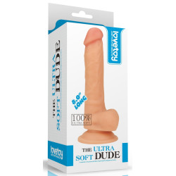 Ultra Soft Dude Gode réaliste Soft Dude 15 x 4cm